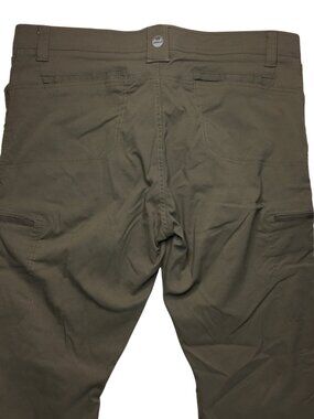 Wrangler Outdoor Pants | Men’s 38x30 | Olive Green Performance Cargo Pants